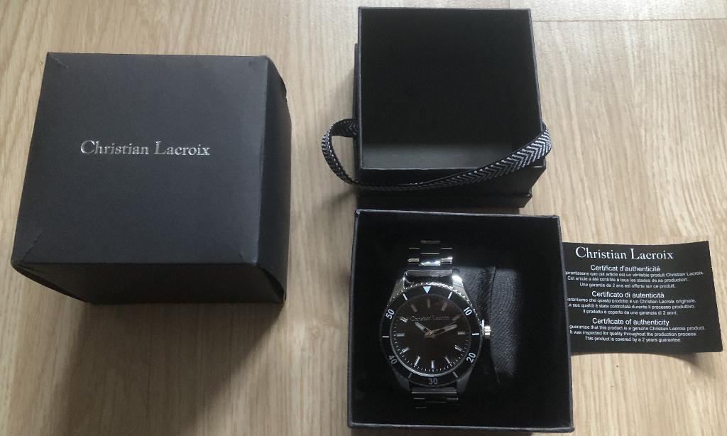 HORLOGE - CHRISTIAN LACROIX - IPSUM - NIEUW IN DOOSJE, Ophalen of Verzenden, Nieuw, Overige merken