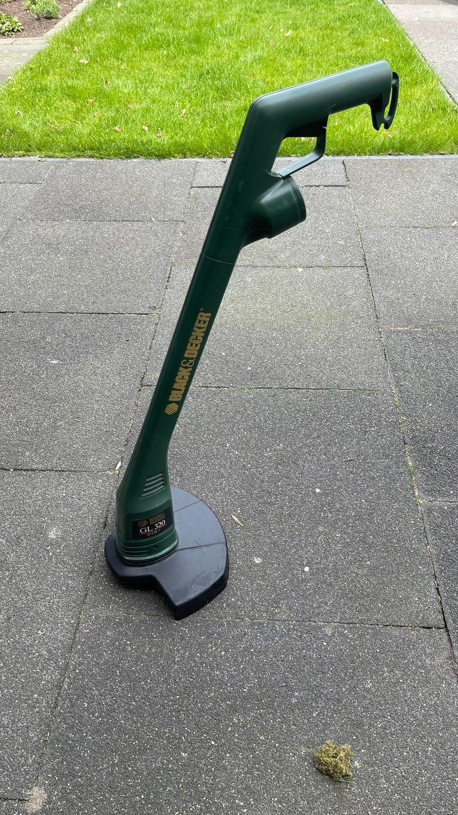 Black & Decker GL320 Grastrimmer - Elektrisch, Tuin en Terras, Grastrimmers, Ophalen, Gebruikt, Minder dan 10 cm, Elektrisch