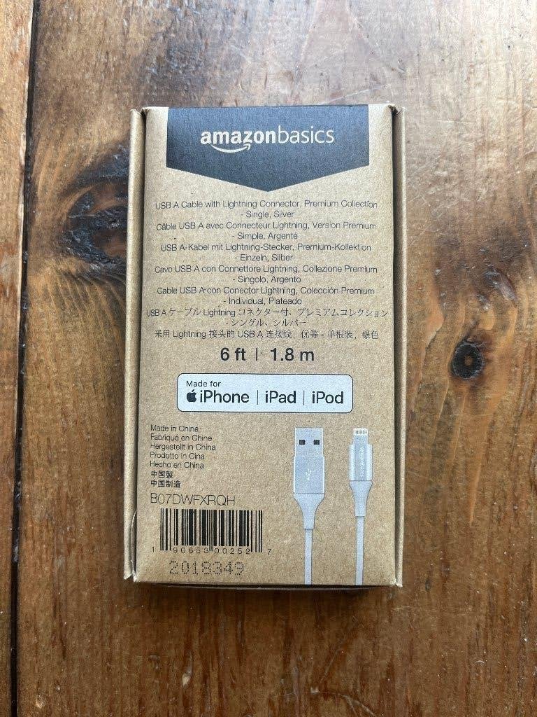 3X USB-A>LIGHTNINGKABEL&1xANKER 2xA & Apple5W USB-A Adapter, Telecommunicatie, Mobiele telefoons | Telefoon-opladers, Ophalen of Verzenden