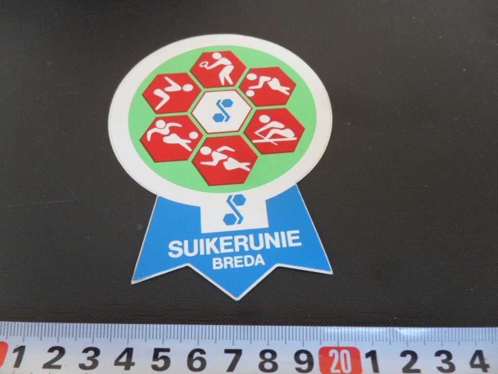 sticker Breda suikerunie, Ophalen, Zo goed als nieuw