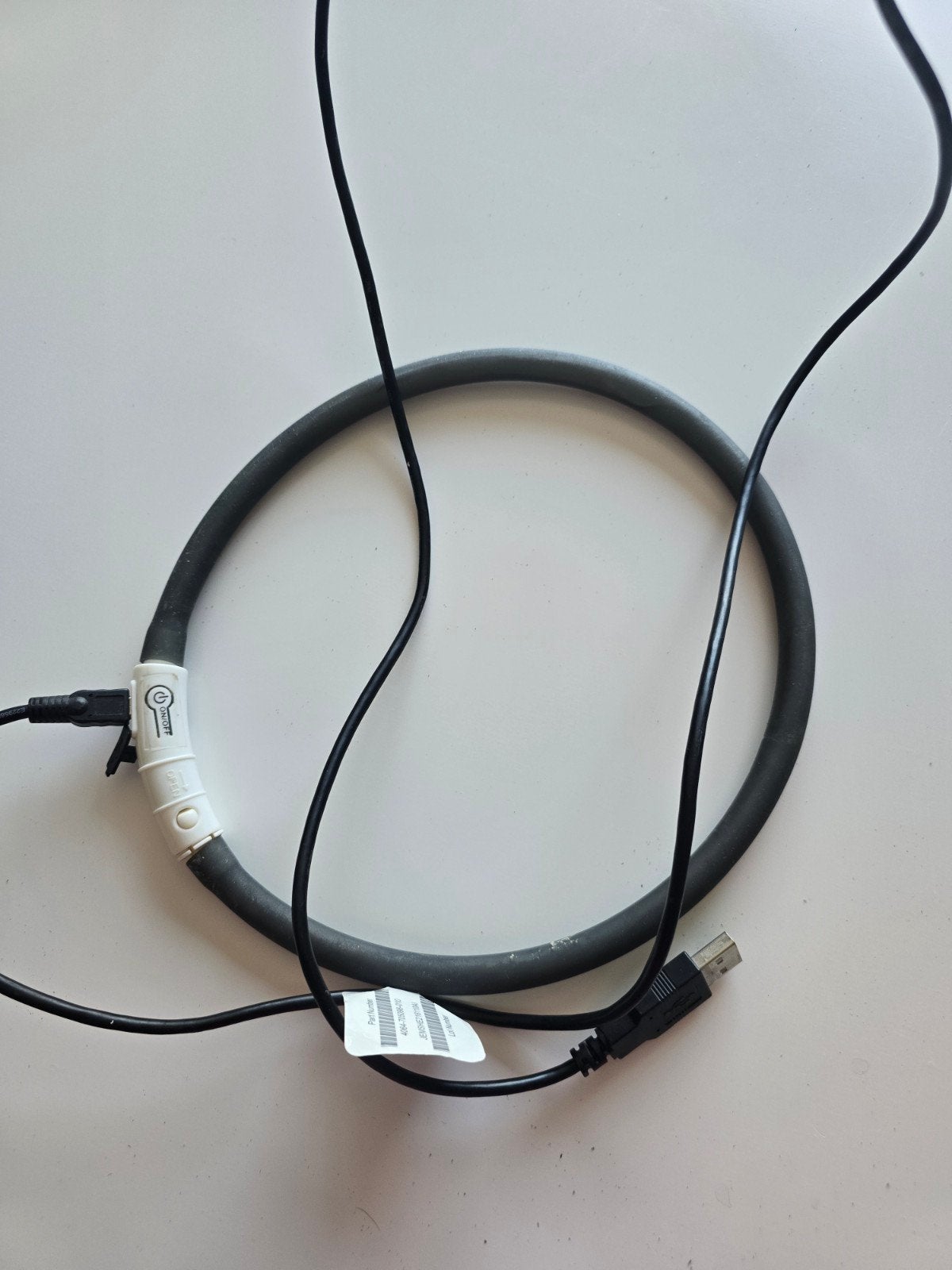 Led lichtjes halsband met USB, Ophalen of Verzenden, Gebruikt