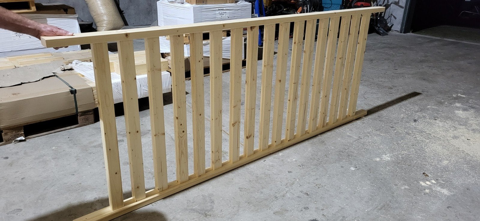 Houten balustrade / hekwerk - Nieuw, Tuin en Terras, Ophalen, Nieuw, Hout, 3 tot 6 meter