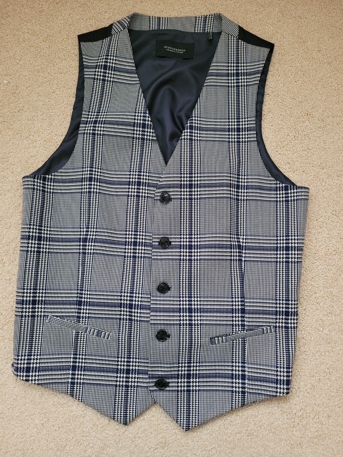 Scotch & Soda heren Gilet maat L zo goed als nieuw, Kleding | Heren, Ophalen of Verzenden, Zo goed als nieuw, Scotch & Soda