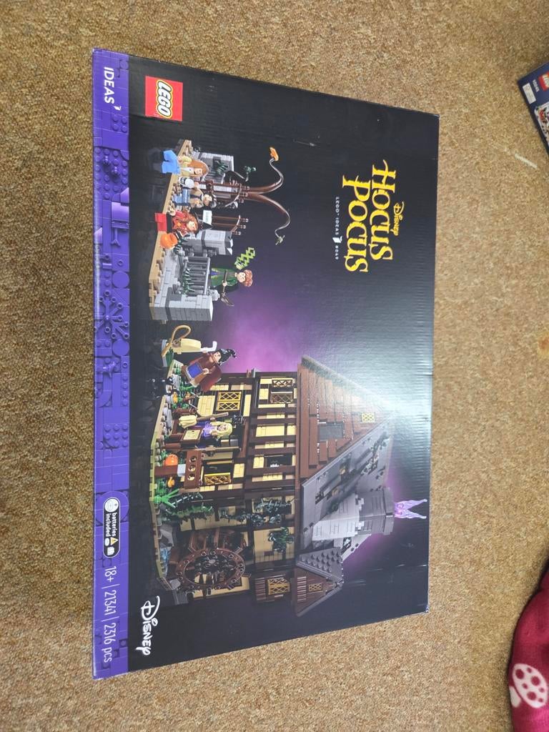 Nieuwe LEGO Ideas Disney Hocus Pocus, Ophalen of Verzenden