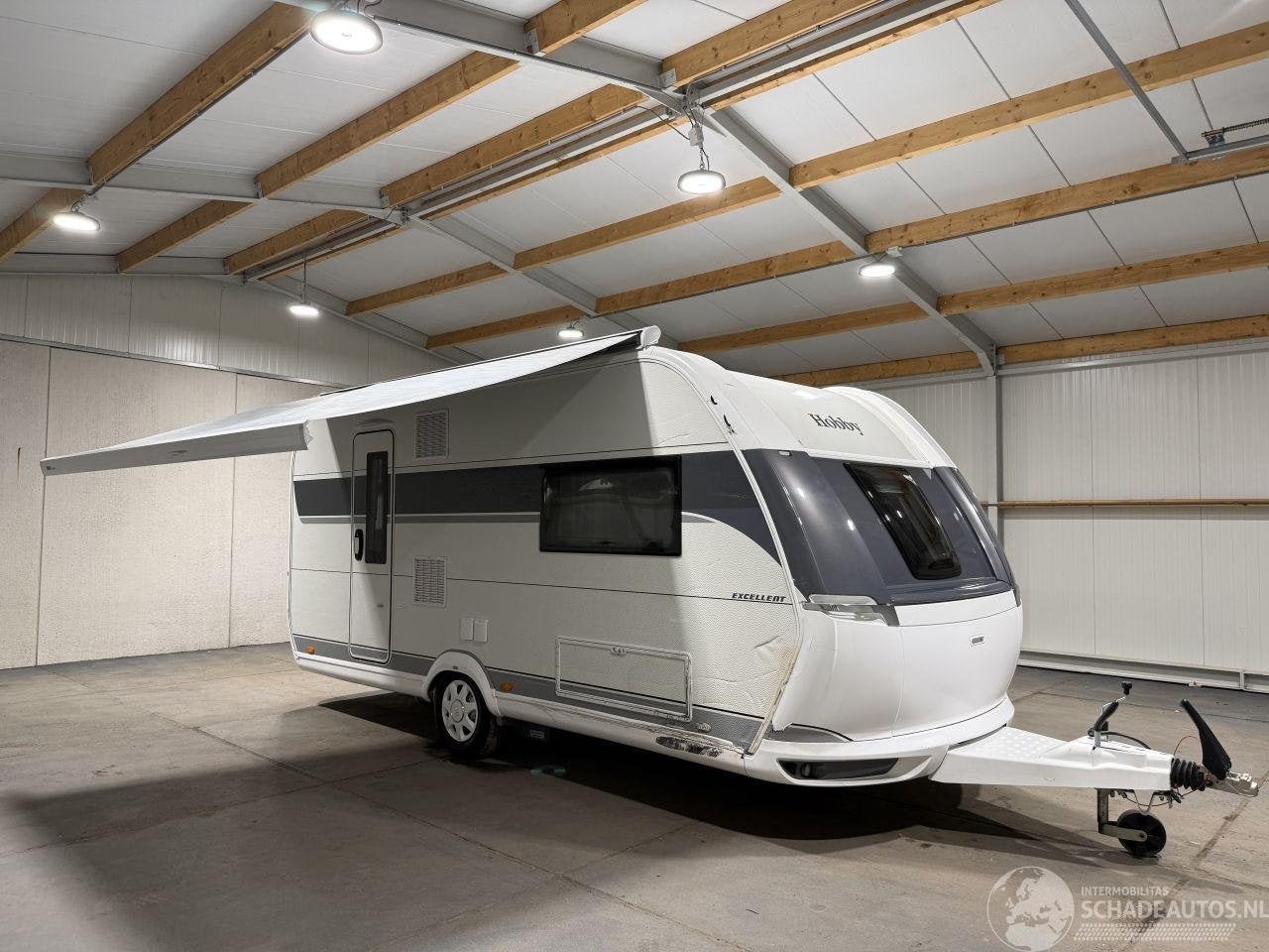 Hobby Excellent 460 SL Luiffel Mover ALS NIEUW (bj 2025), Caravans en Kamperen, Mover, Hobby, Bedrijf, 1000 - 1250 kg