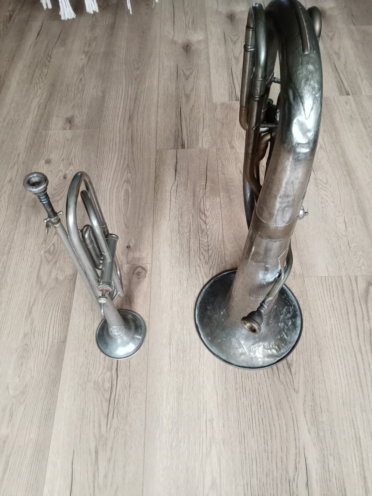bariton Hoorn / euphonium / signaal trompet / klaroen, Ophalen, Gebruikt