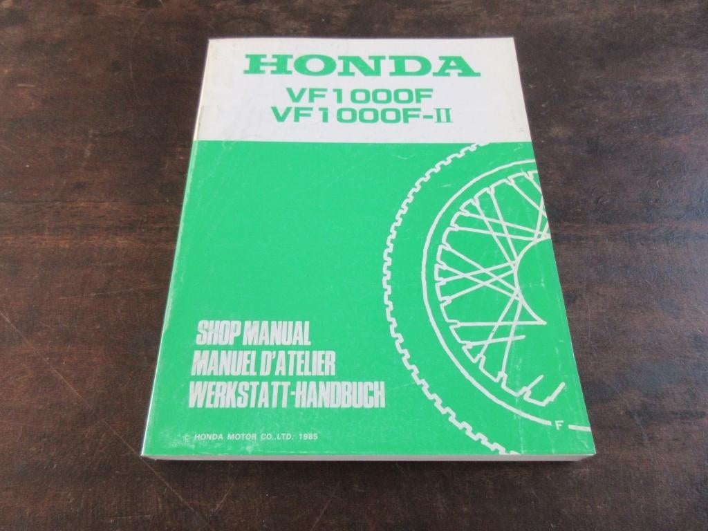 Honda VF1000F VF1000FII VF1000F2 werkplaatshandboek manual, Ophalen of Verzenden, Honda