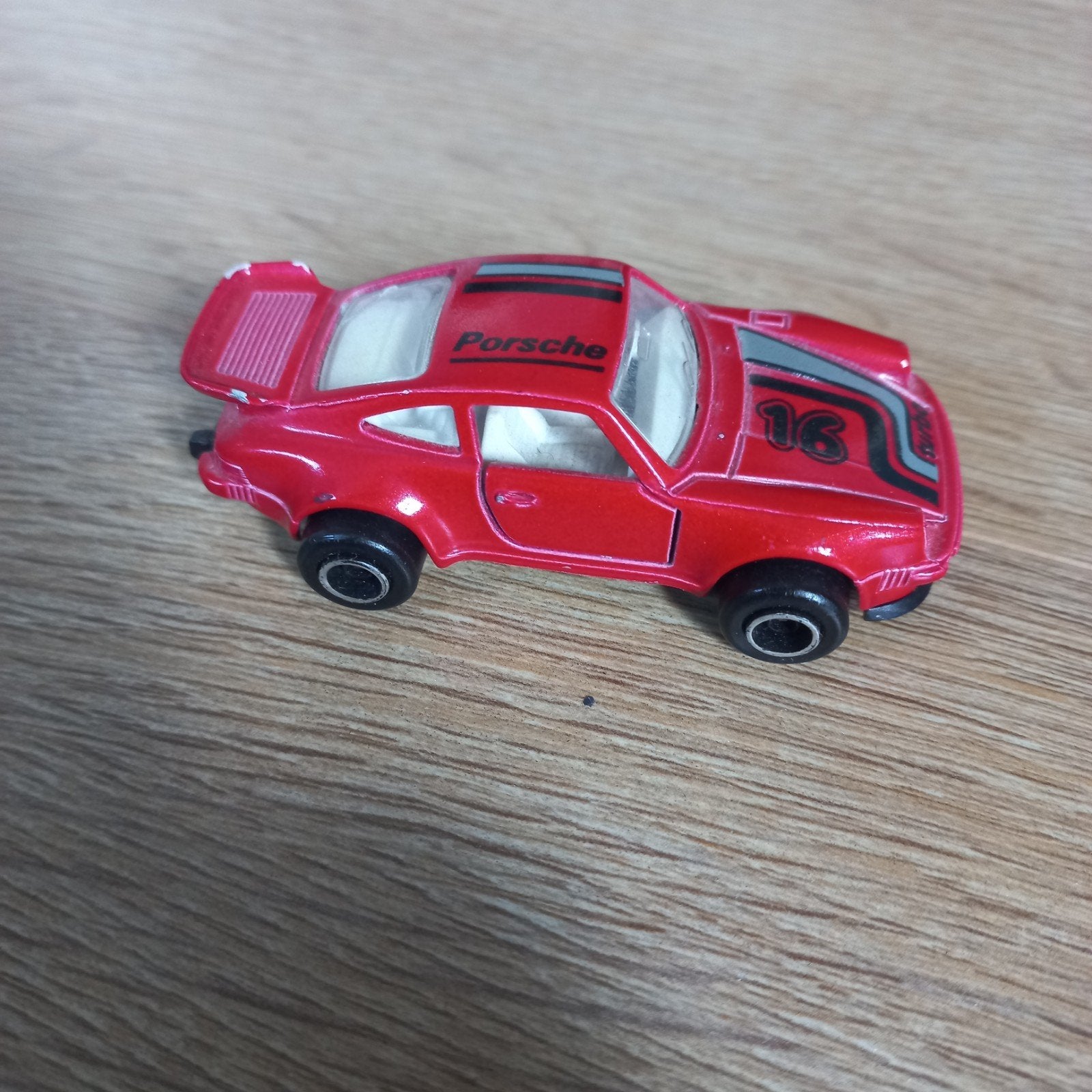 Majorette Porsche Turbo, Ophalen of Verzenden, Gebruikt, Auto, Overige merken