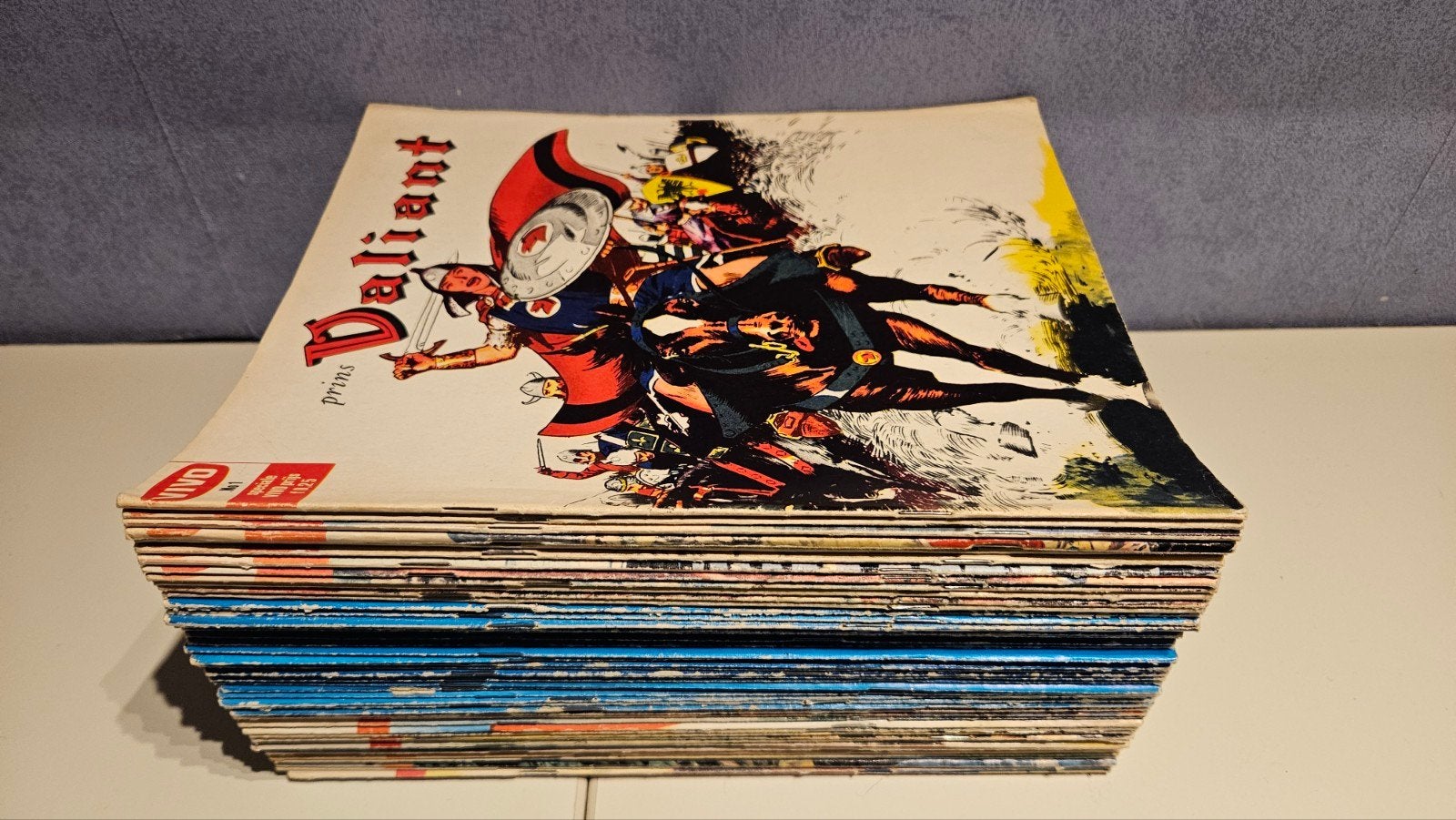 Alle 55 strips Prins Valiant 1966-1968 + 8 stripboekjes, Complete serie of reeks, Harold Foster, Ophalen of Verzenden, Zo goed als nieuw