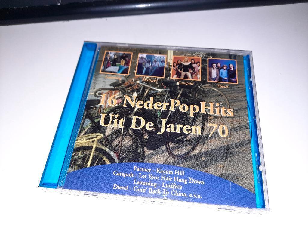 CD 16 Nederpophits Uit De Jaren 70, Ophalen, Zo goed als nieuw, Pop