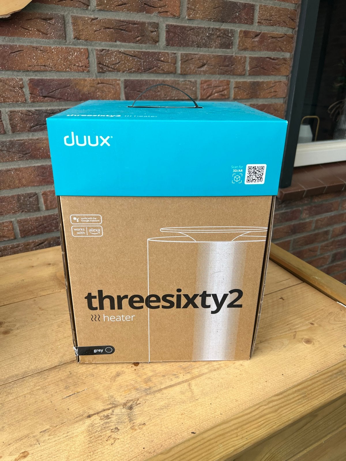 DUUX threesixty2 heater - Compacte en slimme kachel, Tafel- of Grondventilator, Verwarmen, Minder dan 60 m³, Nieuw