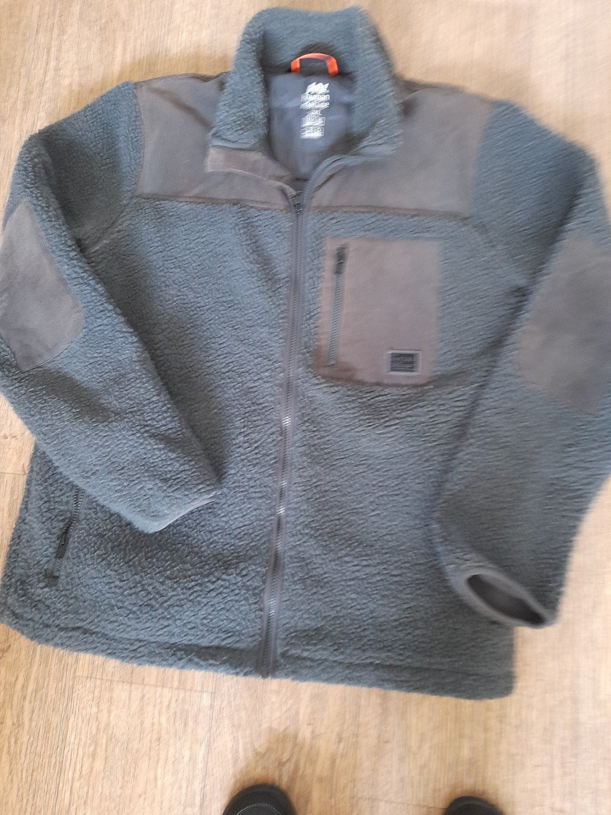 fleece vest mosgroen HV 2x xL, Ophalen, Maat 56/58 (XL), Gedragen, Groen