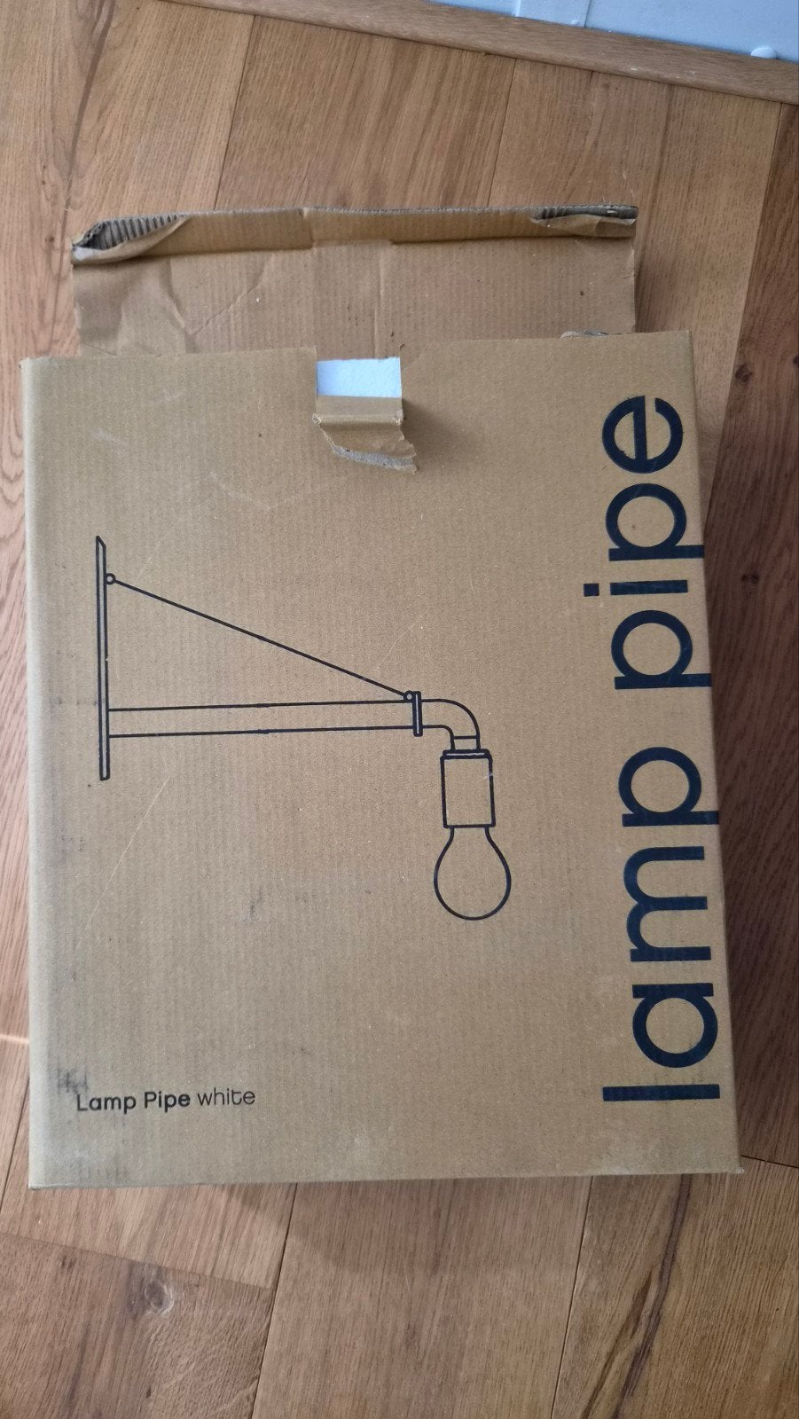 House Doctor wandlamp wit - Industriële stijl - Nieuw, Ophalen of Verzenden, Nieuw