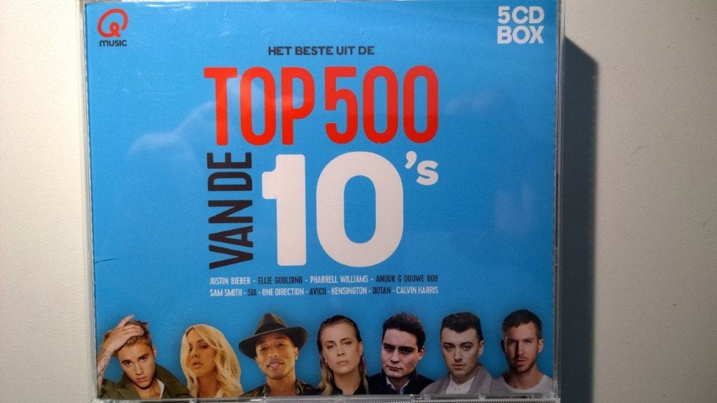 Het Beste Uit De Top 500 Van De 10's Editie 2016 (5 CD), Ophalen of Verzenden, Zo goed als nieuw, Pop, Boxset