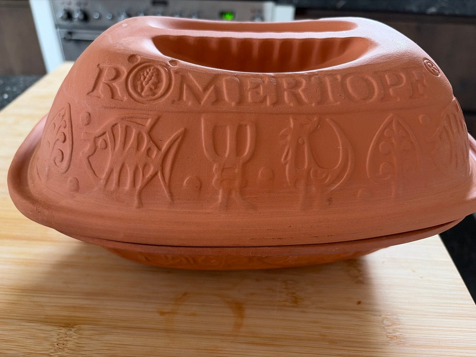 Römertopf Kleipot - Ovenschaal - Aardewerk, Ophalen, Steen/keramiek, Overige typen, Gebruikt
