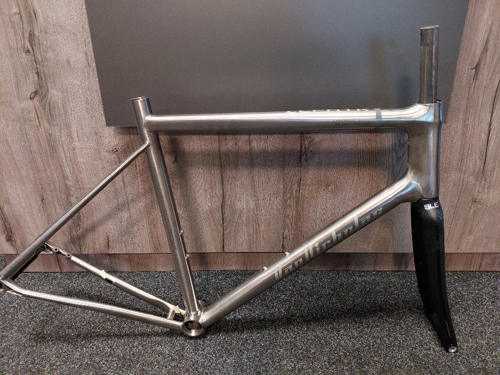 Van Nicholas Zephyr Titanium Frameset Nieuw! XS, S, M, L, XL, Fietsen en Brommers, Ophalen, Frame, Titanium, Nieuw