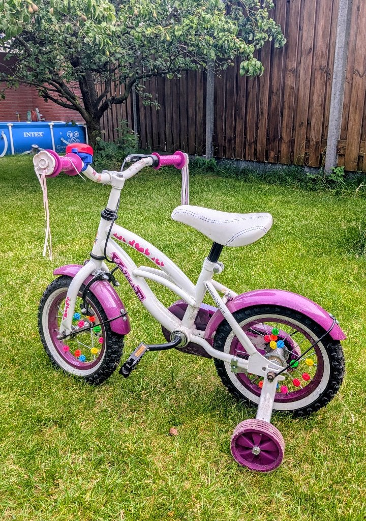 Volare Kinderfiets Meisjes – 12 inc, Ophalen, Gebruikt, 14 inch of minder, Volare