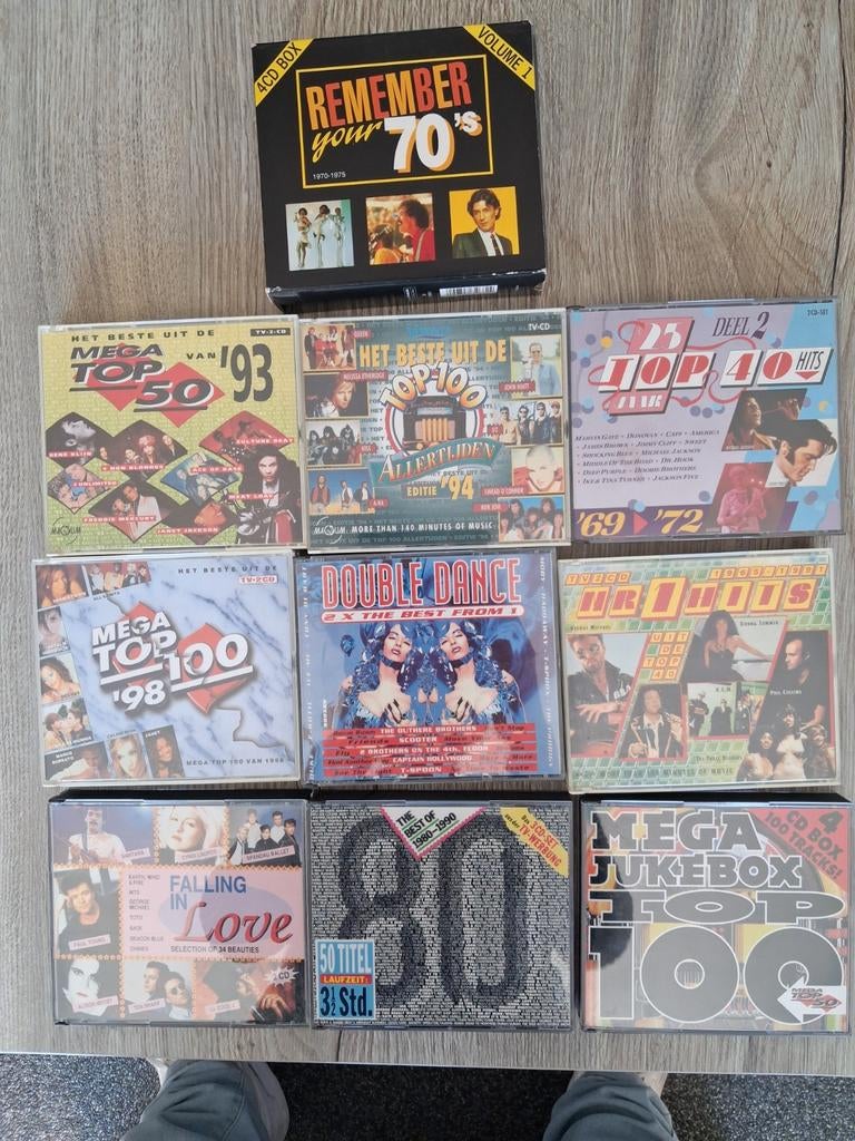 VERSCHILLENDE CD' s uit de jaren 80/ 90  zie foto's. Bieden!, Ophalen of Verzenden, Gebruikt, Pop