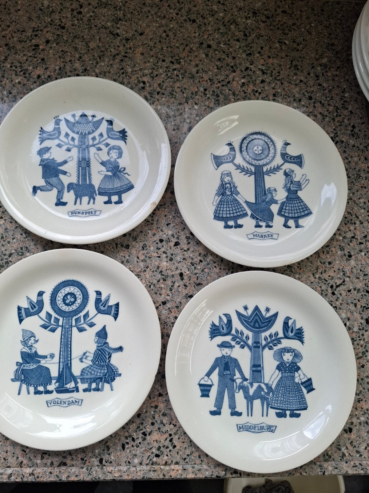 Vintage Hollandse Souvenir Borden - Maastricht, Ophalen