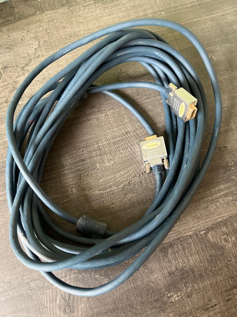 Vga kabel 10 meter, Ophalen, Gebruikt, 10 meter of meer, Componentkabel