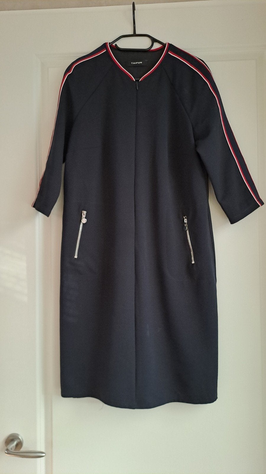Taifun Gevoerde Damesjurk Maat 40 - Nette Gelegenheid, Maat 38/40 (M), Blauw, Ophalen of Verzenden, Zo goed als nieuw