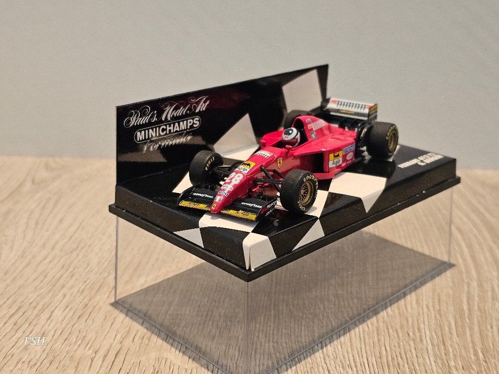 Ferrari 412 T2, G. Berger # 28, PMA/Minichamps., Ophalen of Verzenden, Zo goed als nieuw, Auto, MiniChamps