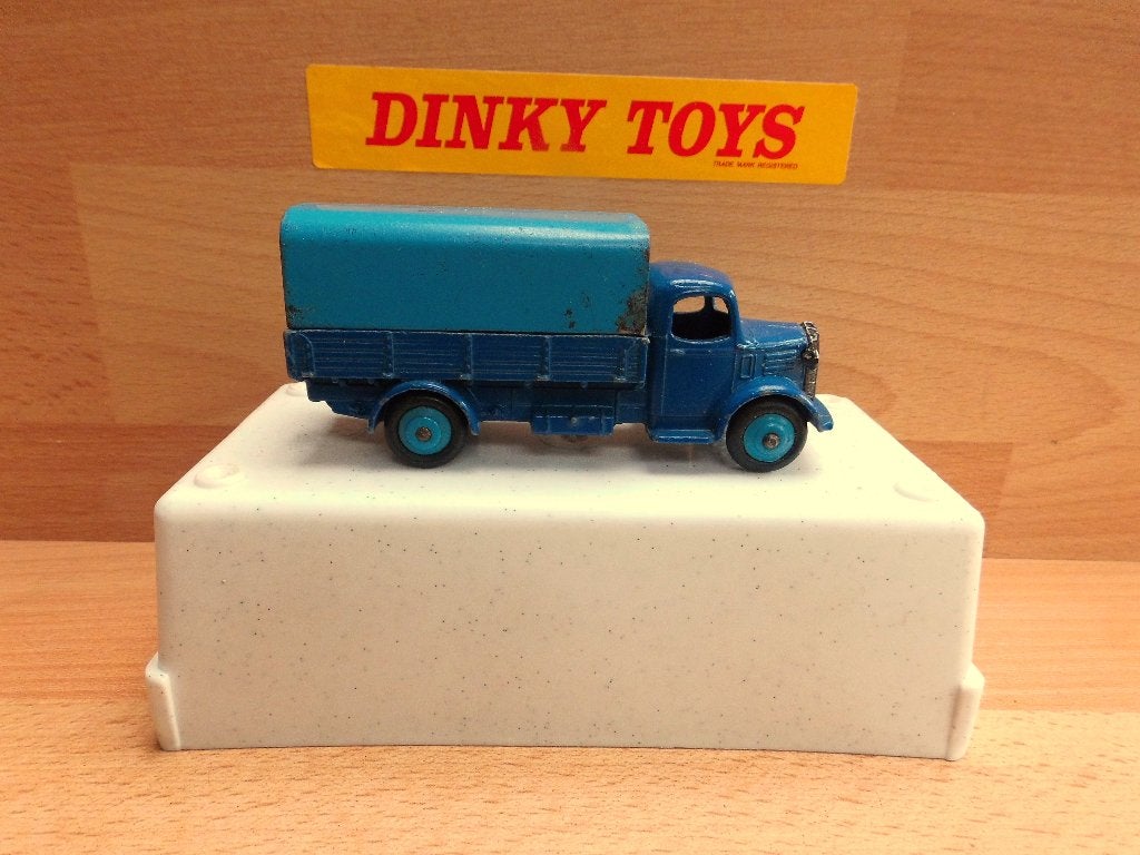 DINKY TOYS No. 413 AUSTIN VRACHTWAGEN MET AFNEEMBARE HUIF, Ophalen of Verzenden, Gebruikt, Bus of Vrachtwagen, Dinky Toys