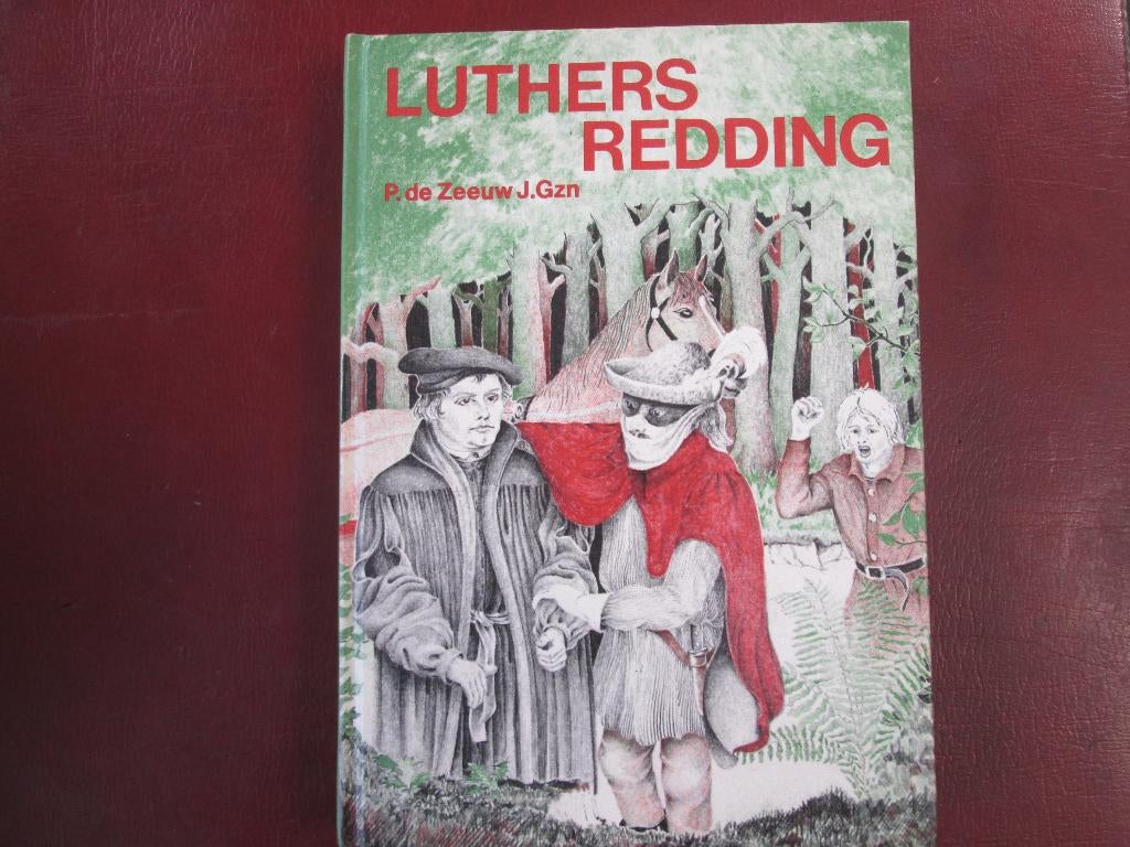 P. de Zeeuw, Luthers Redding, Boeken, Kinderboeken | Jeugd | 10 tot 12 jaar, Ophalen of Verzenden, Zo goed als nieuw, Fictie