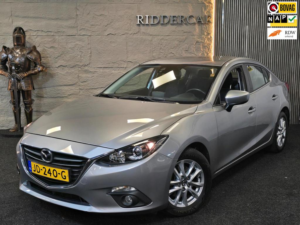 Mazda 3 2.0 TS|GARANTIE|AUTOMAAT|NAP|1E EIG|CRUISE|NAVI|BLUE, Auto's, 1998 cc, Gebruikt, Euro 6, 4 cilinders