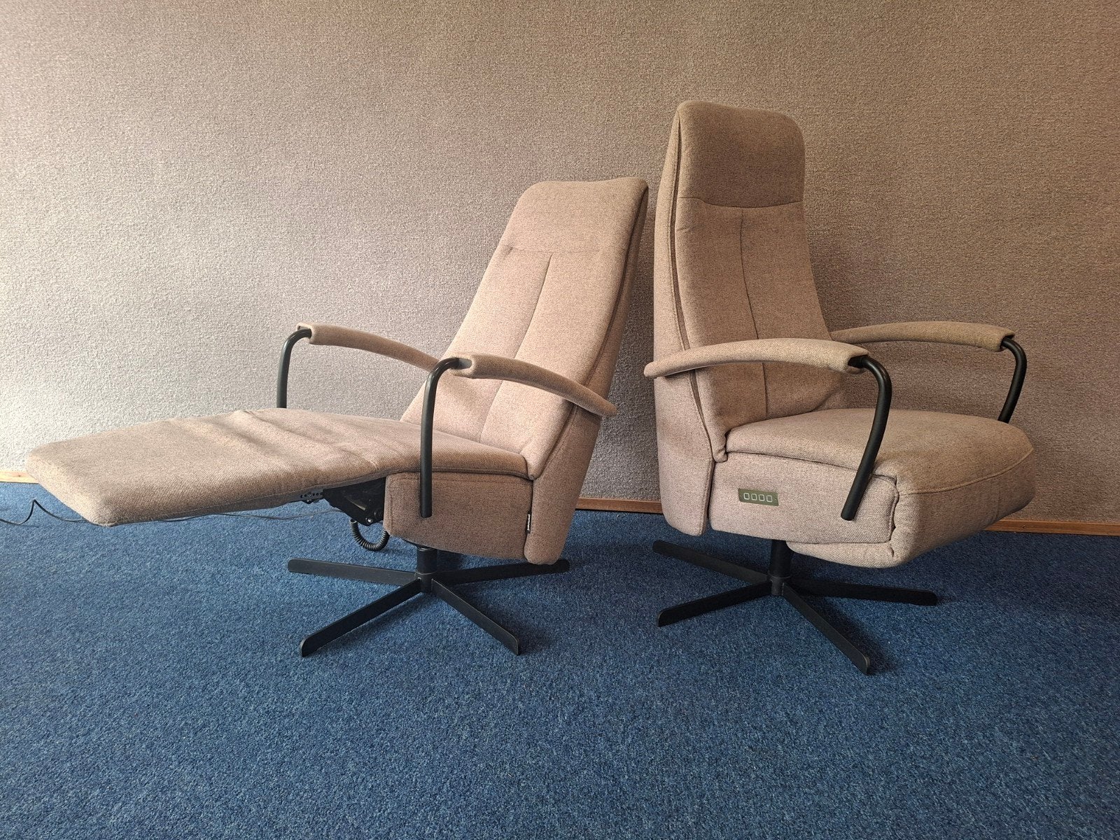 Set elektrische relax fauteuils Prominent C102 Als Nieuw!, Hoofdstraat 60 Schijndel, Ophalen of Verzenden, Zo goed als nieuw, Staopenrelax@gmail.com