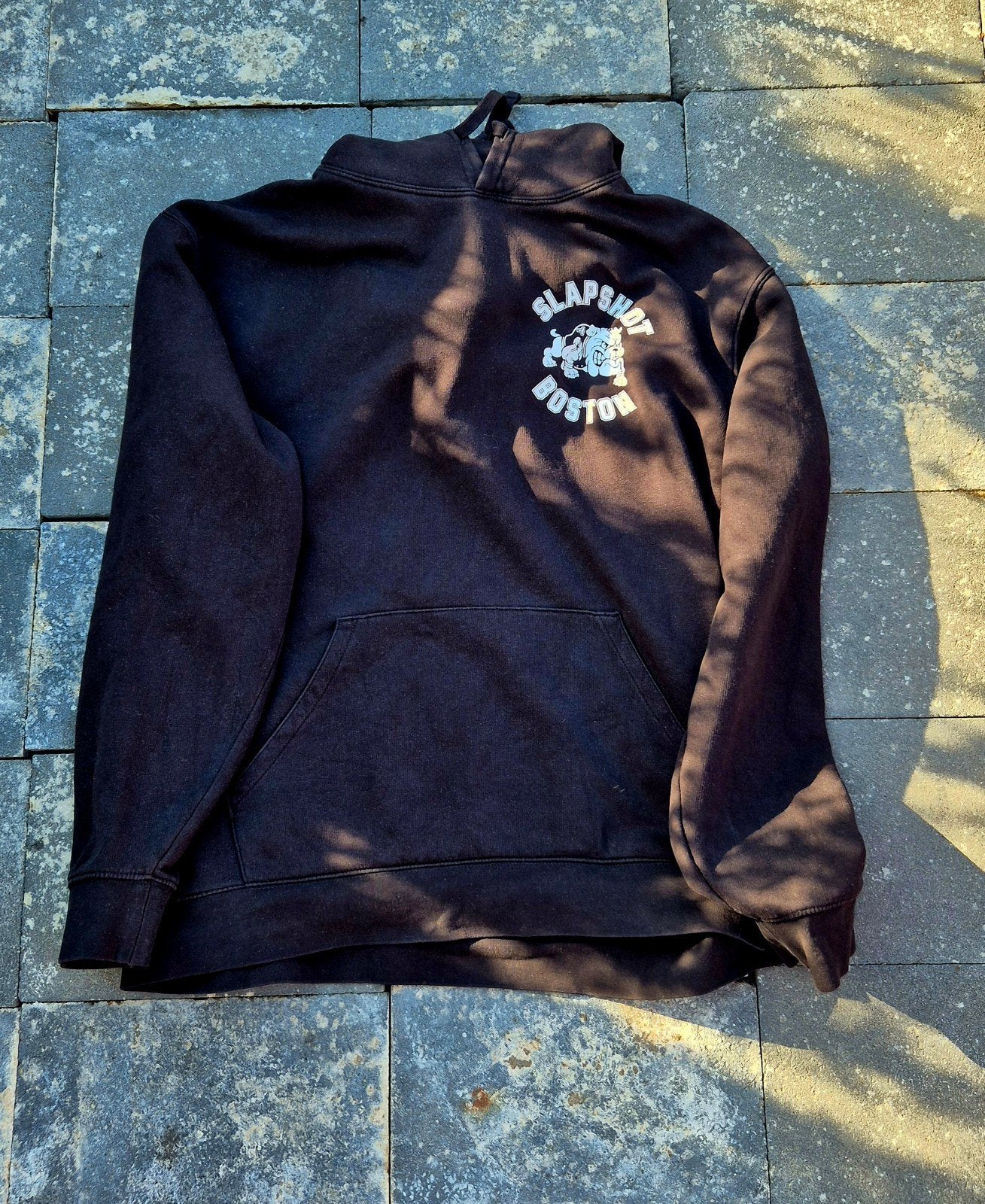 Slapshot hoodie XXL 2XL hardcore punk metal shirt, Zwart, Overige maten, Ophalen of Verzenden, Gedragen
