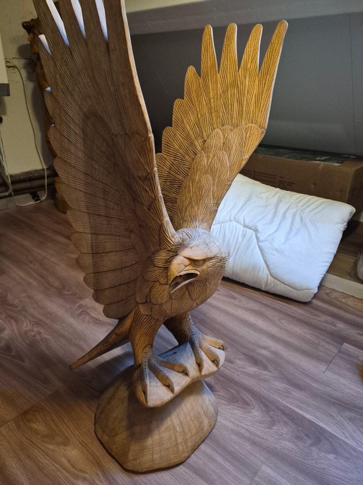 houten adelaar, Ophalen of Verzenden, Zo goed als nieuw