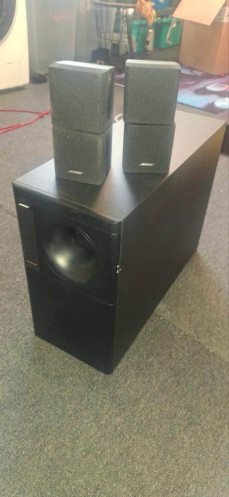 Bose Acoustimass 5 Series III Speaker Systeem, Audio, Tv en Foto, Luidsprekers, Gebruikt, Ophalen of Verzenden, Complete surroundset