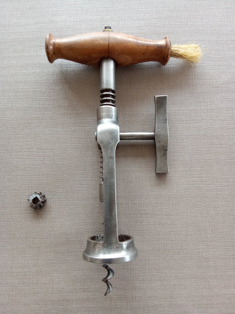 Kurkentrekker met borstel, Ophalen of Verzenden