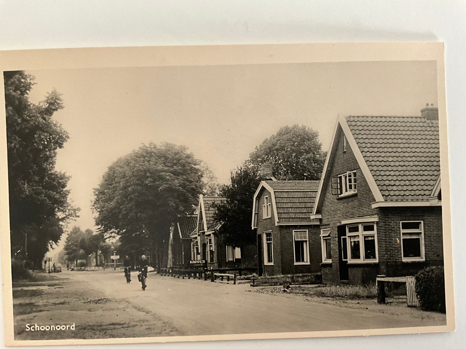 Ansichtkaart Schoonoord omstreeks 1950, Ophalen of Verzenden, 1940 tot 1960, Ongelopen, Drenthe