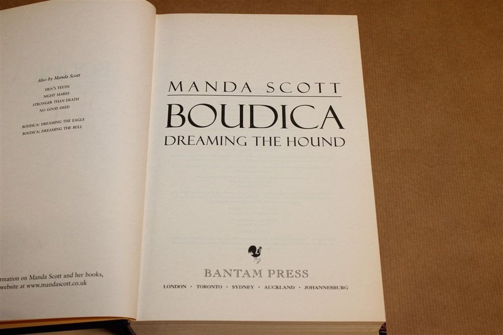 Dreaming the Hound — Boudica 3, Verzet tegen Rome, Ophalen of Verzenden, Zo goed als nieuw