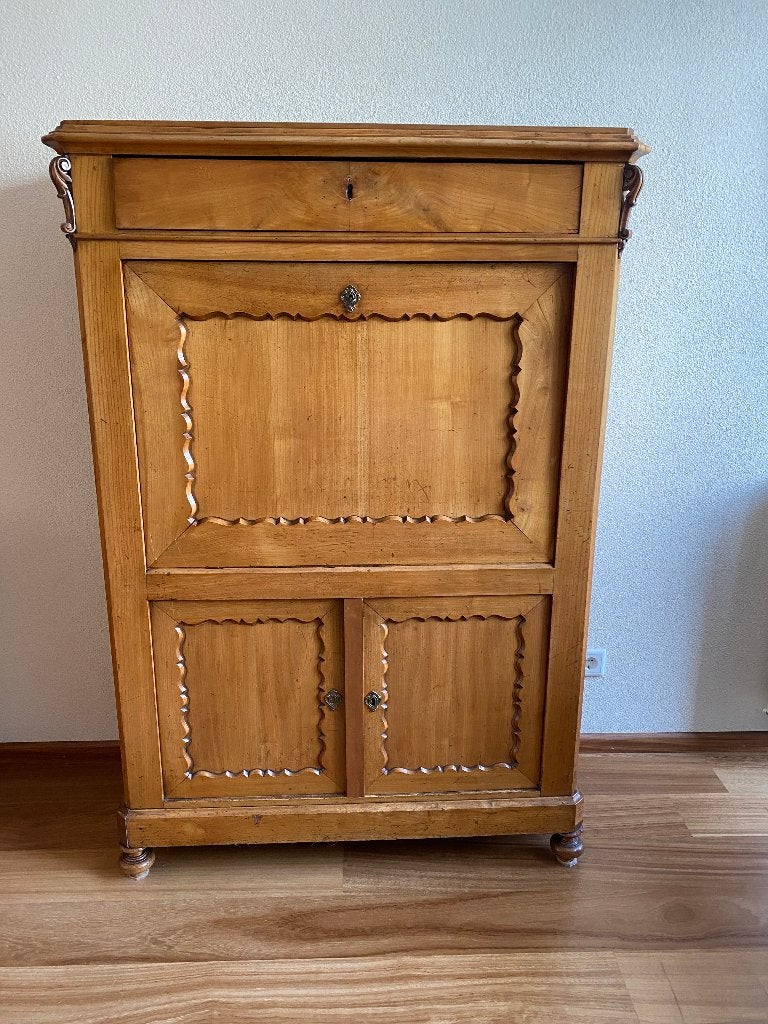 Antieke Biedermeier Secretaire uit de 19e Eeuw, Ophalen