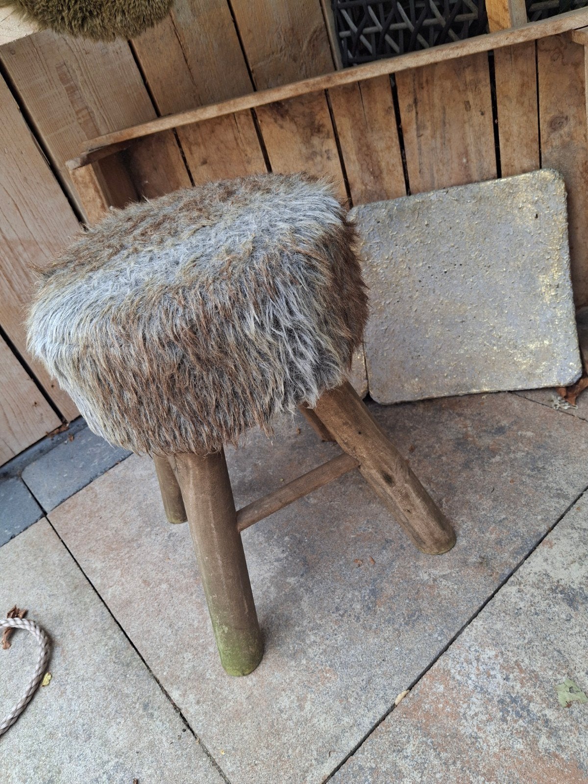 bontpoef niet echt gebruikt, Ophalen of Verzenden, Hout