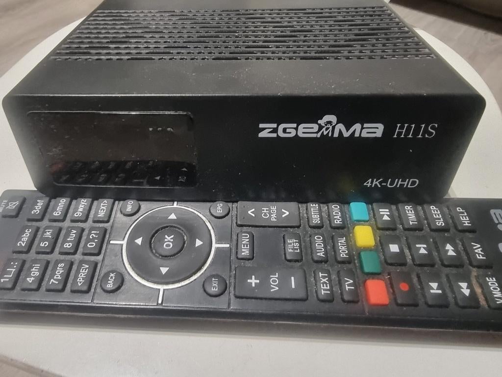 Zgemma H11S 4k DVB-S2X, Ophalen of Verzenden, Gebruikt