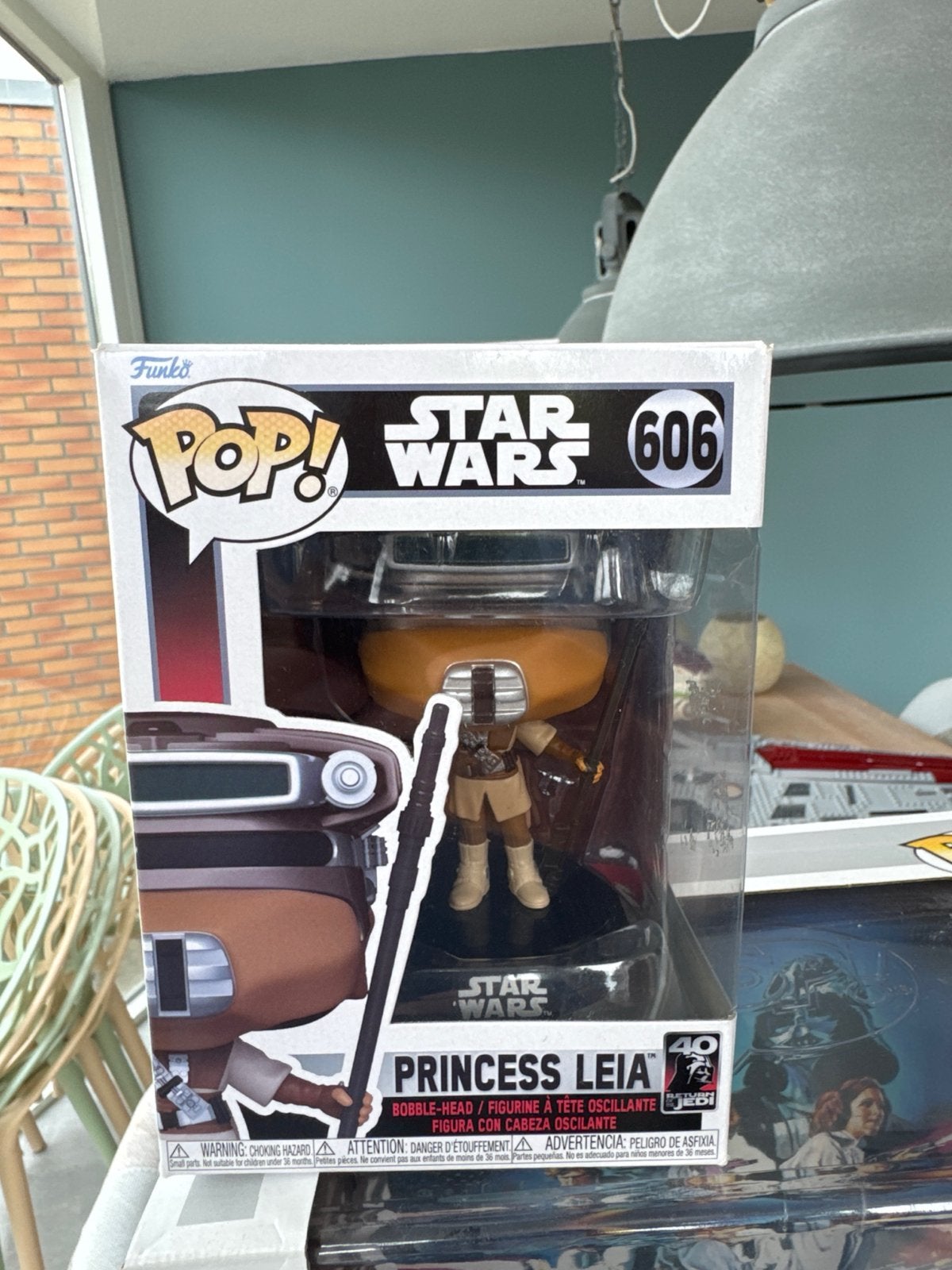 Funko Pop! Star Wars Princess Leia (606), Ophalen of Verzenden, Nieuw