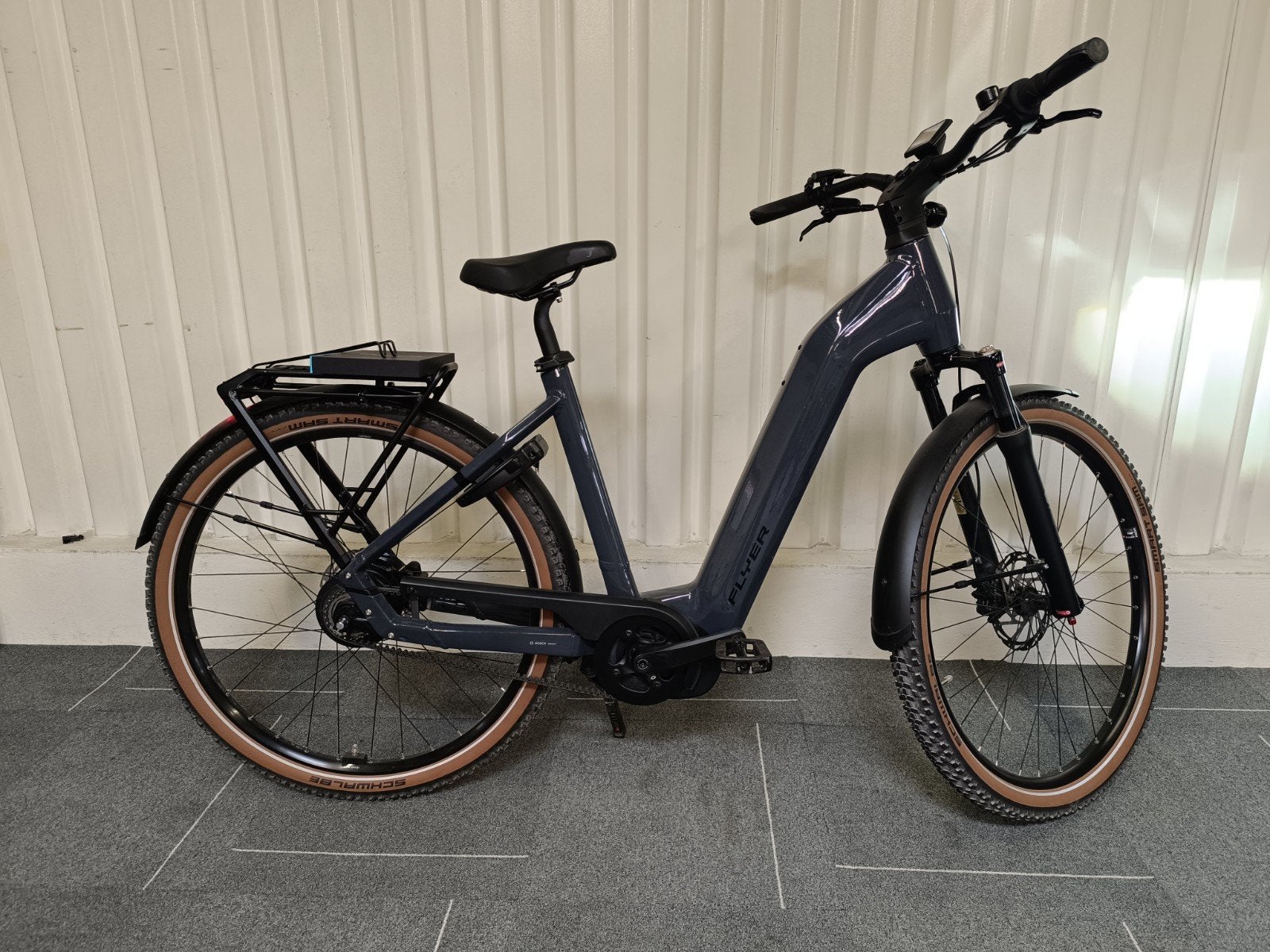 Te koop Flyer Gotour performance line CX, 750wh, Zo goed als nieuw, 51 tot 55 cm, 50 km per accu of meer, Ophalen