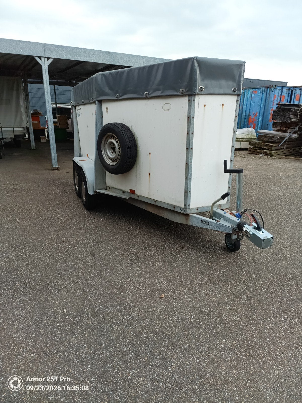 Brenderup 10N veewagen tandemasser, Ophalen, Gebruikt