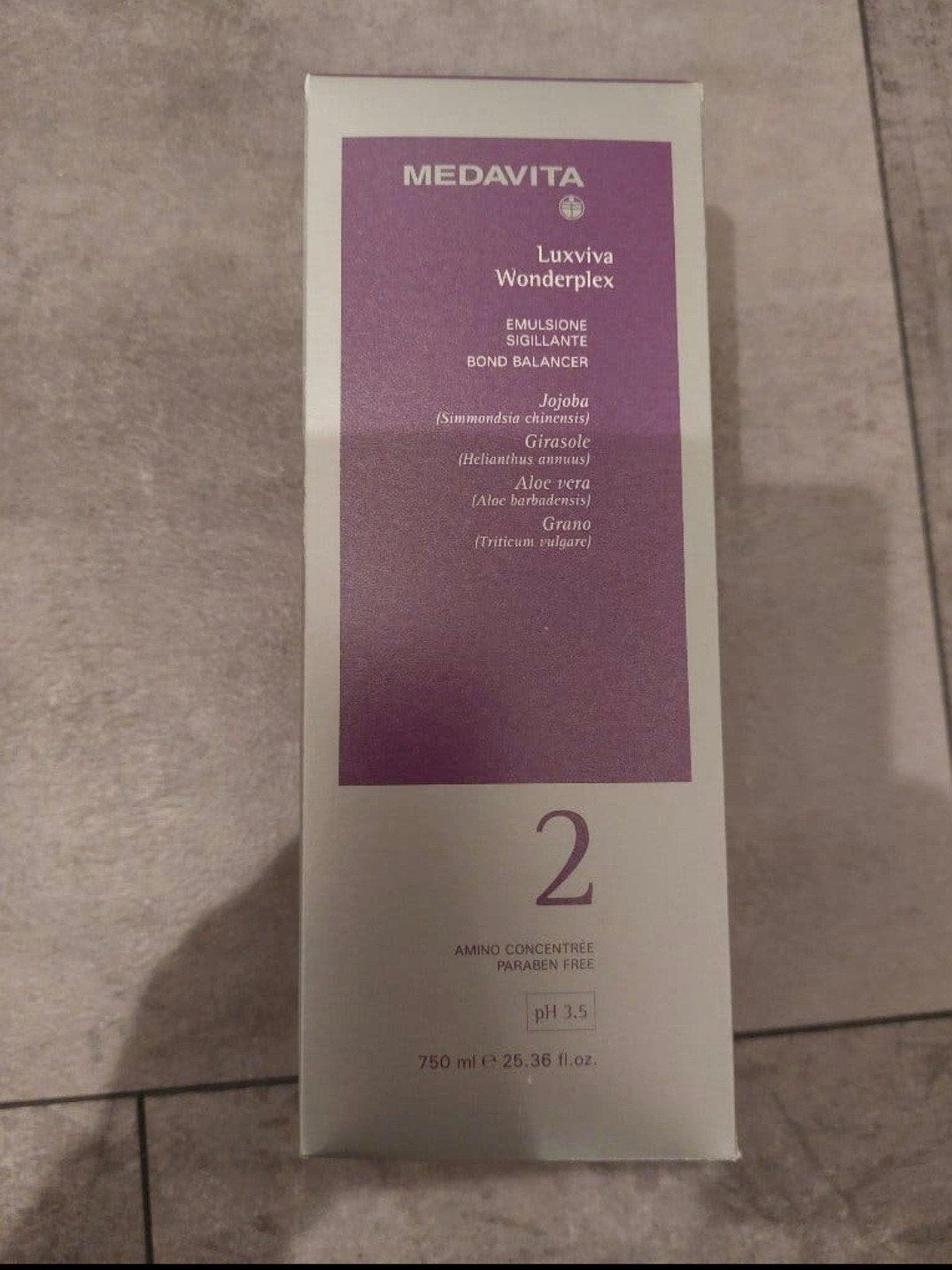 Medavita wonderplex stap 2 750ML (advr 69), Ophalen of Verzenden, Nieuw, Haarverzorger of -hersteller