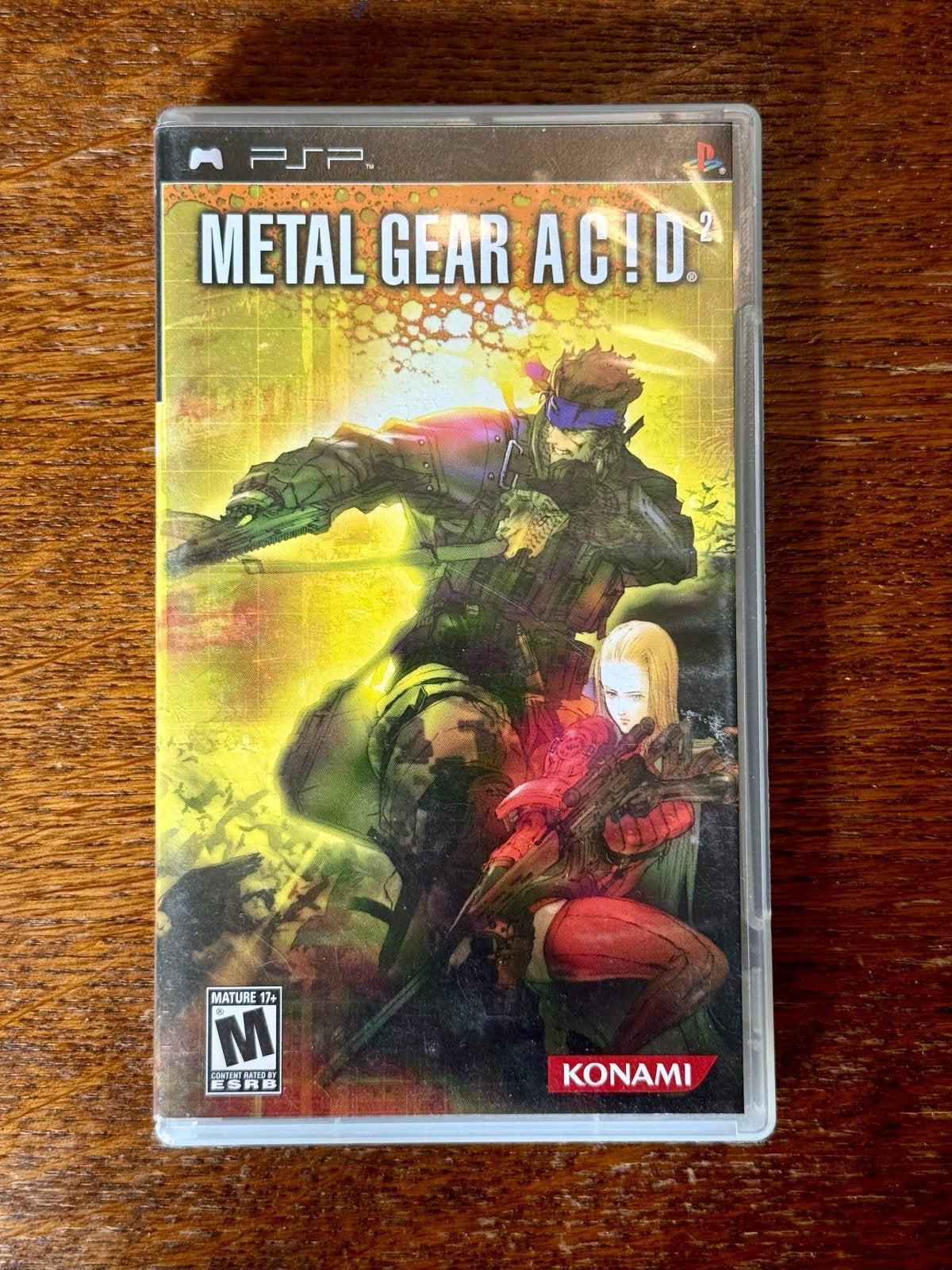 Metal Gear Ac!d 2 PSP spel compleet met 3D bril. ACID MGS, Spelcomputers en Games, 1 speler, Ophalen of Verzenden, Zo goed als nieuw