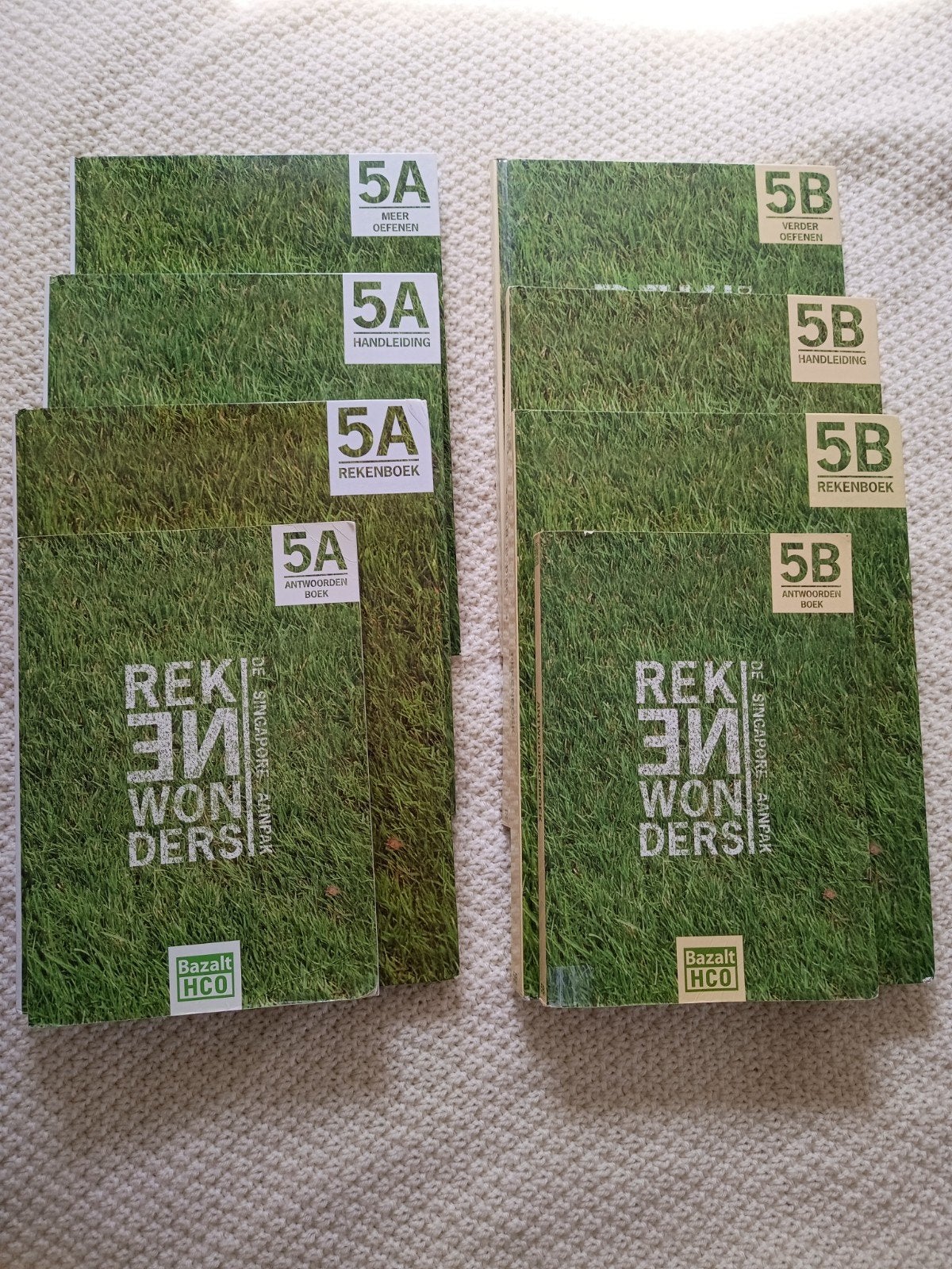 rekenwonders 5 a+b rekenboek, handleiding, antw., dubbelboek, Boeken, Schoolboeken, Ophalen of Verzenden, Zo goed als nieuw, Overige niveaus