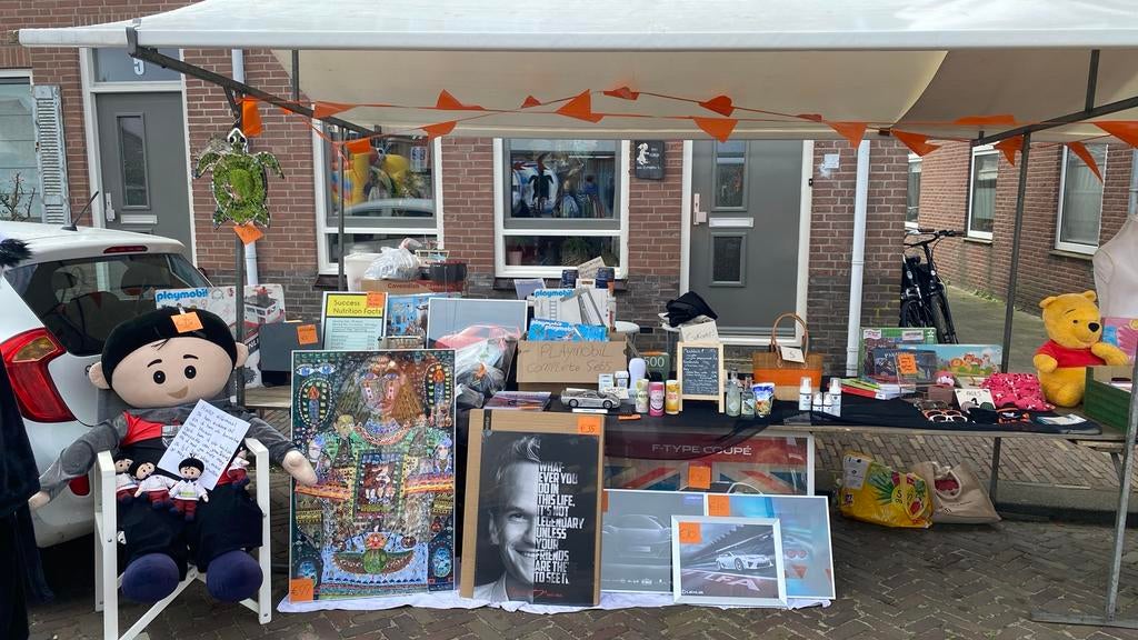 Koningsdag kraam omgeving Heerhugowaard, Diversen, Rommelmarktspullen, Zo goed als nieuw, Ophalen