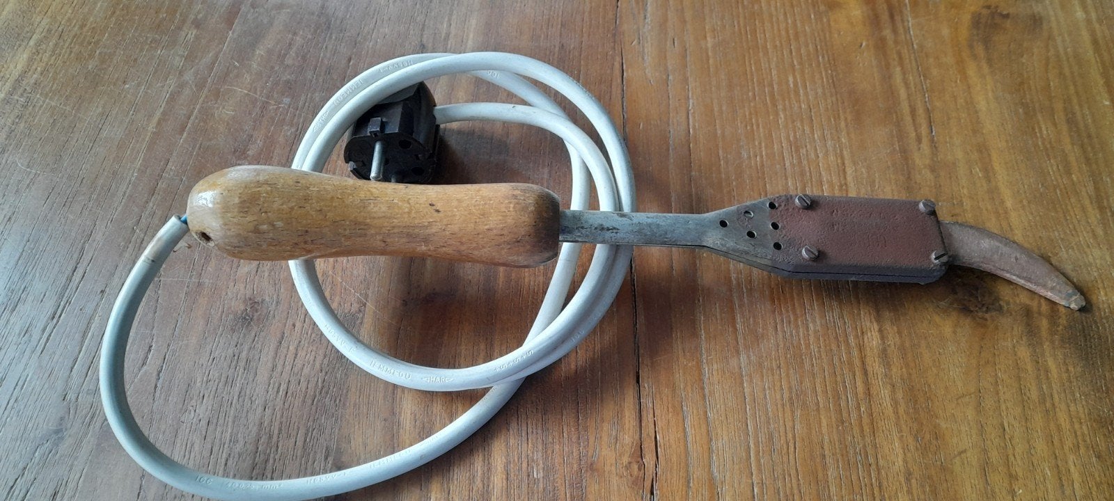 Vintage brandstempel/soldeerbout, Ophalen of Verzenden