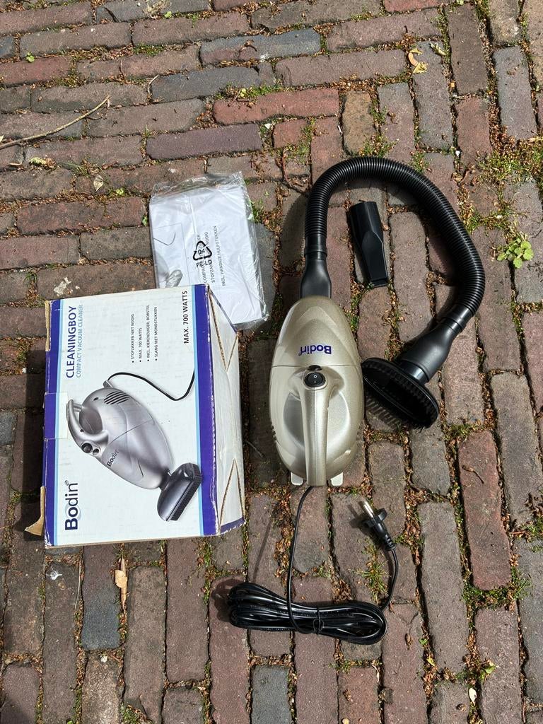 Bodin Cleaningboy Compacte Stofzuiger - Max 700W, Ophalen of Verzenden, Zo goed als nieuw