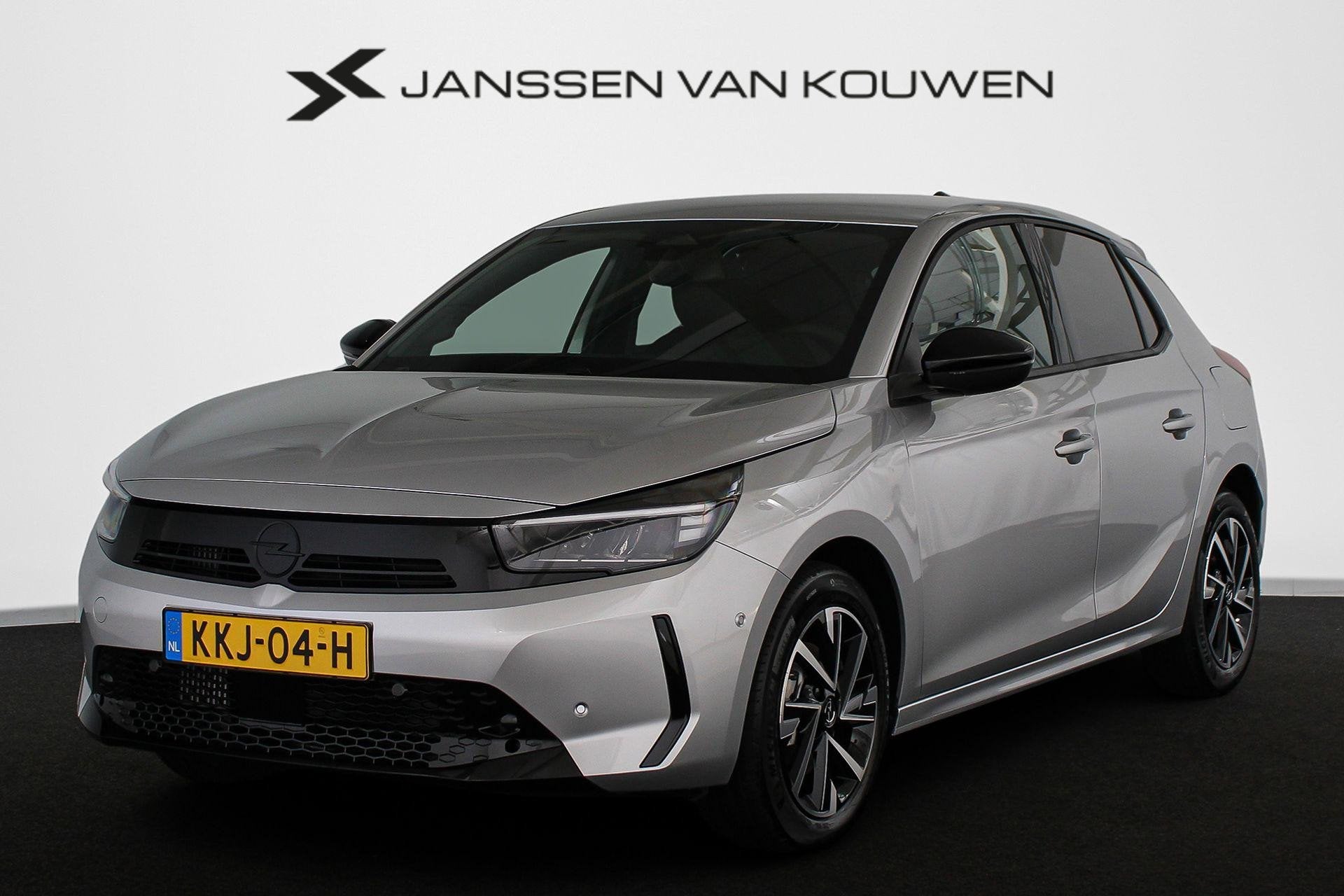 Opel Corsa 1.2 Turbo Hybrid GS Voorraad voordeel / 2+6 jaar, Auto's, Stof, Euro 6, 1199 cc, 610 kg