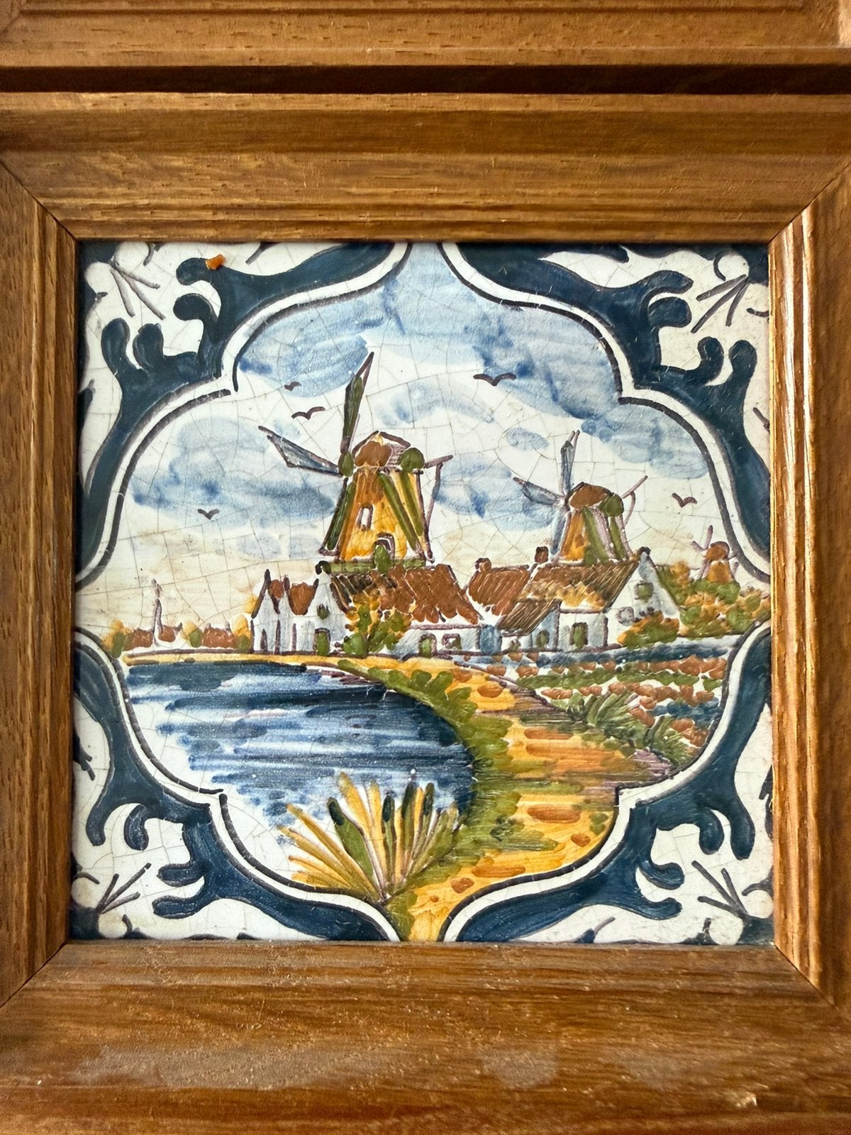 Drieluik tegels Koninklijke Tichelaar Makkum, Antiek en Kunst, Ophalen